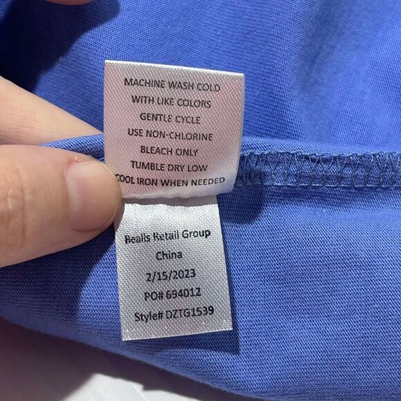 NEW Girls Size 5T "Daycare Essentials" Purple Shirt dot & ZAZZ Toddler Top - Picture 8 of 8